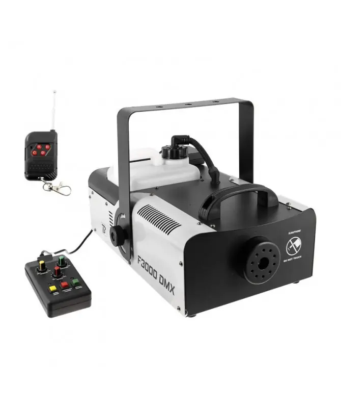 Ordina Subito MSC DISTRIBUTION F3000 DMX , Macchina del Fumo da watt 3000, 1100 m3/min flow, Controllabile in DMX - IN ARRIVO