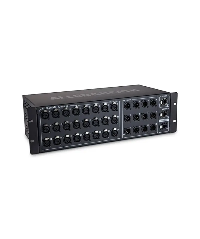 Prezzo Conveniente ALLEN & HEATH AR2412, Interfaccia Audio a Rack 24IN / 12 OUT - ex demo