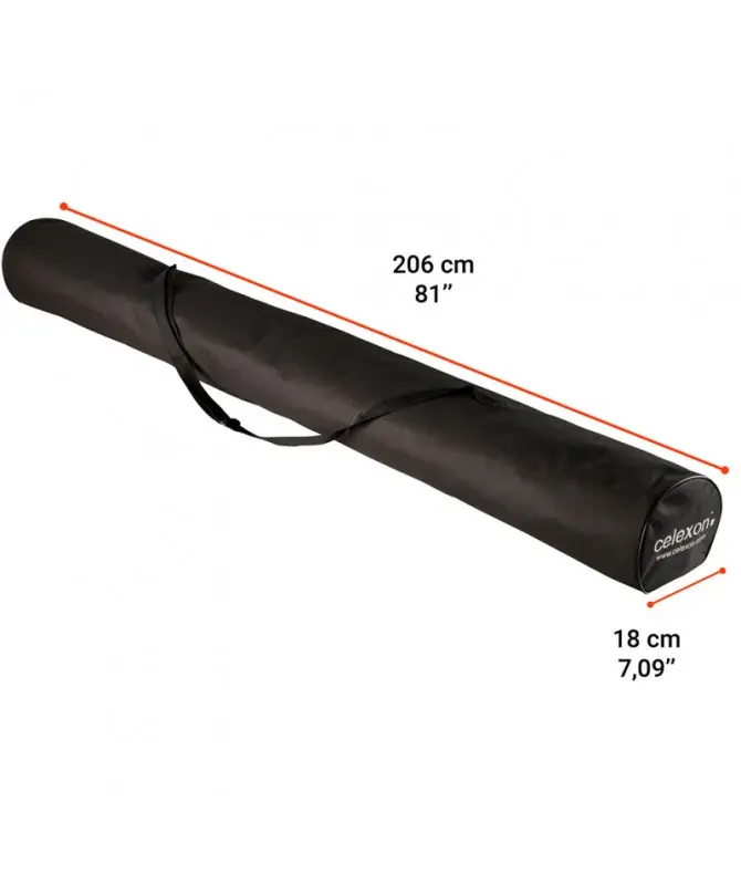Offerta Del Giorno CELEXON 1090160, Custodia Morbida in Tela per Schermo a Treppiede da 184 cm - IMBALLO APERTO