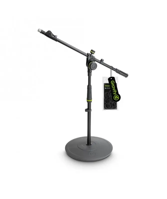 Gravity MS 2222 B, Asta Microfonica Base Tonda - IMBALLO APERTO Più Venduto