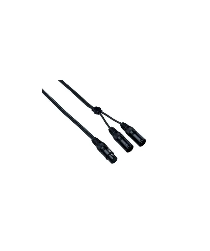 BESPECO EAYFX2X100, SDOPPIO AUDIO con 2 Xlr Maschio - 1 Xlr Femmina, Mt. 1,00 Novità
