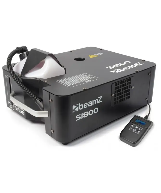 Pagamento Sicuro BEAMZ S1800 DMX, Macchina Fumo Getto Verticale ed Orizzontale