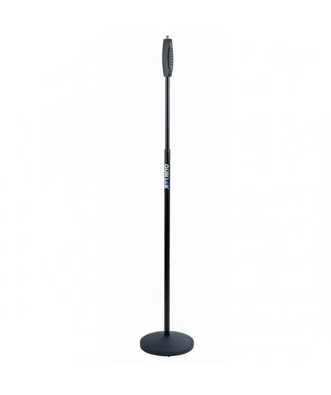 Offerta Del Giorno QUIKLOK A/988 BK, Asta Microfonica Dritta Base Circolare - ESPOSIZIONE