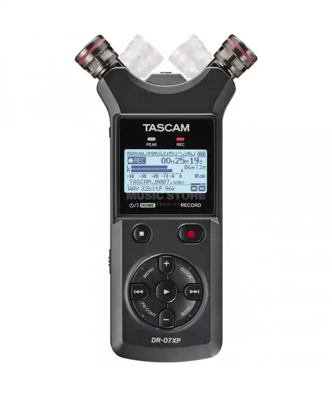 TASCAM DR-07XP, Registratore Palmare Stereo ed Interfaccia USB 2 IN / 2 OUT Novità