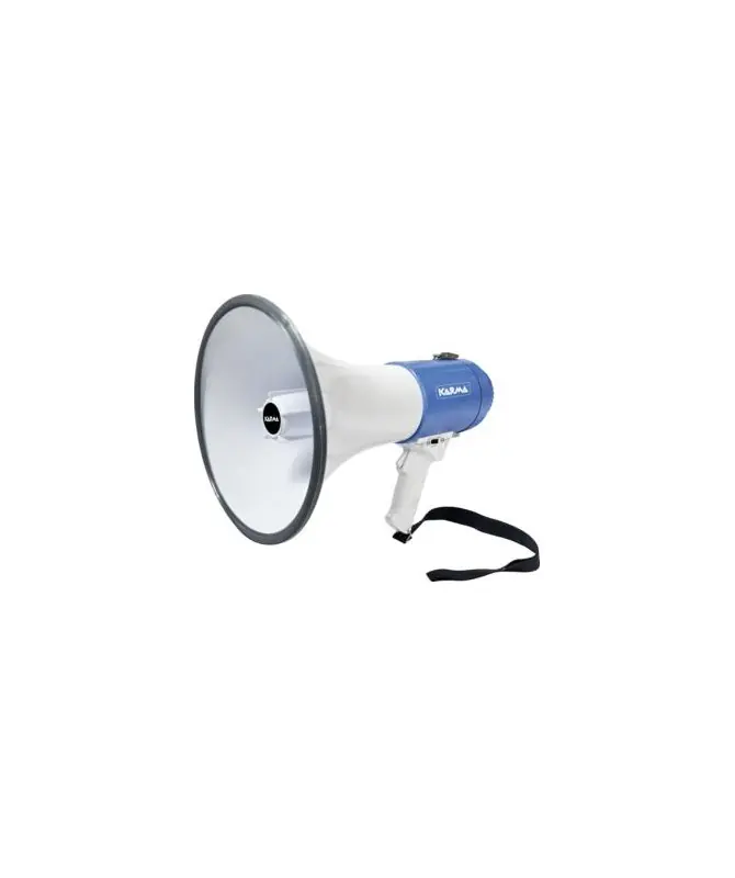 A Buon Prezzo KARMA GT 1227LI, Megafono 25 Watt Ricaricabile, con Sirena e Fischietto