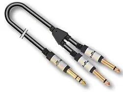 Cavo Audiodesign Jack stereo/doppio Jack 3 m Prezzo Di Fabbrica