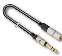 Popolare Cavo Audiodesign Jack stereo/jack femmina stereo 2 m