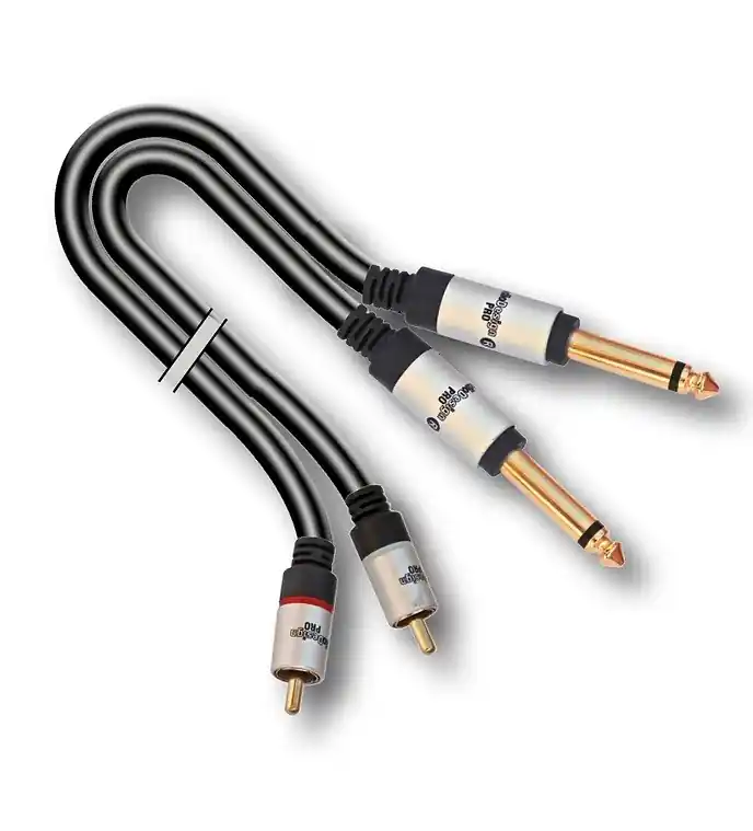 Direttamente Dal Produttore Cavo Audiodesign RCA/Doppio Jack 1.5 m