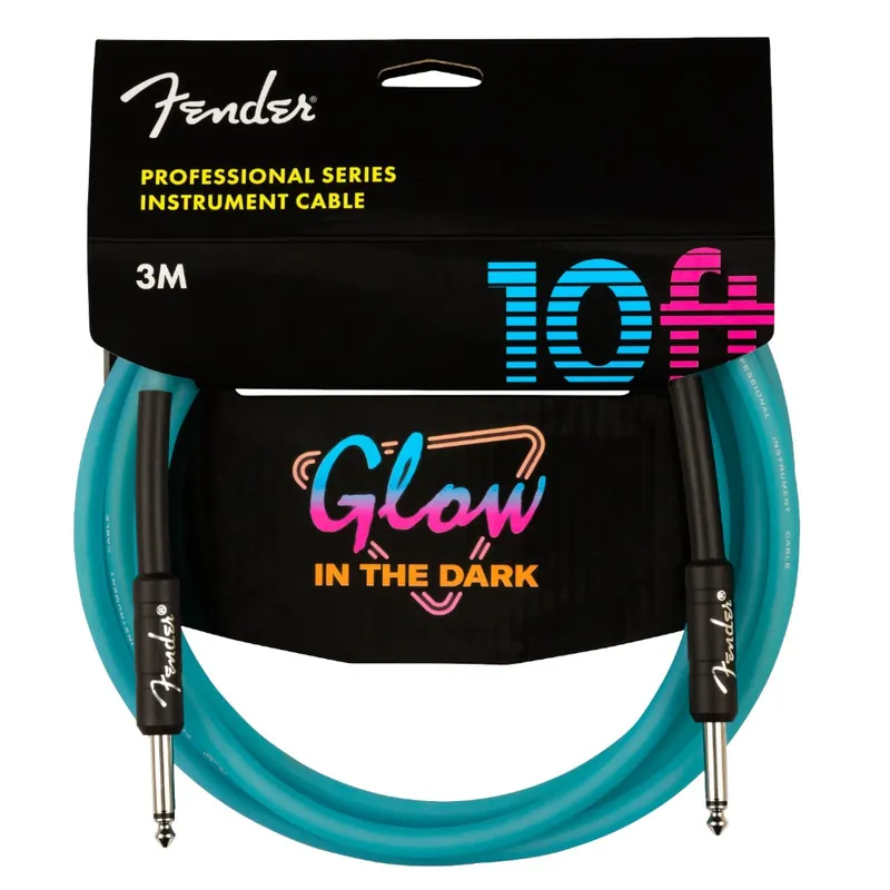 Must-Have Cavo Jack Jack Fender Glow in the dark Blue 3 Mt