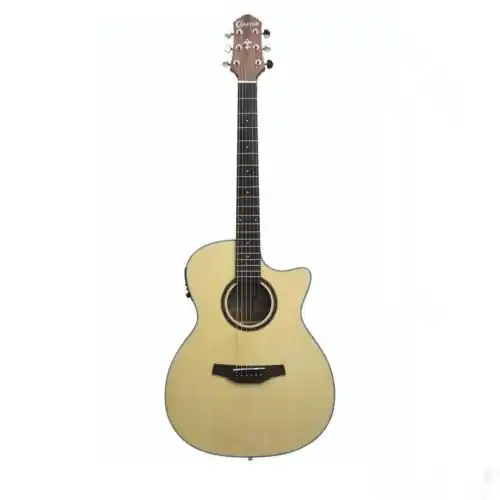 Chitarra acustica elettrificata Crafter HT-100CE/OP Natural Reso Gratuito