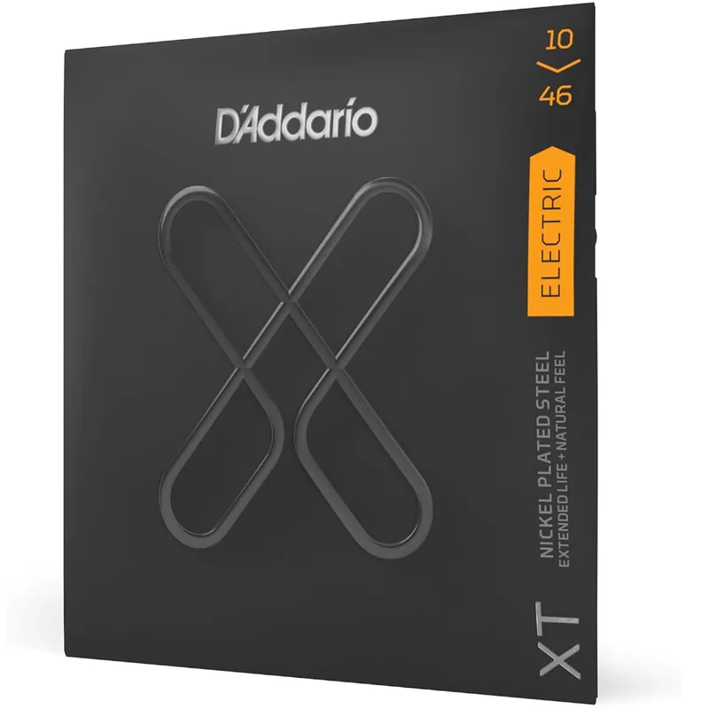 Corde D‘Addario XTE in acciaio per elettrica placcate al nickel 010/046 Reso Gratuito