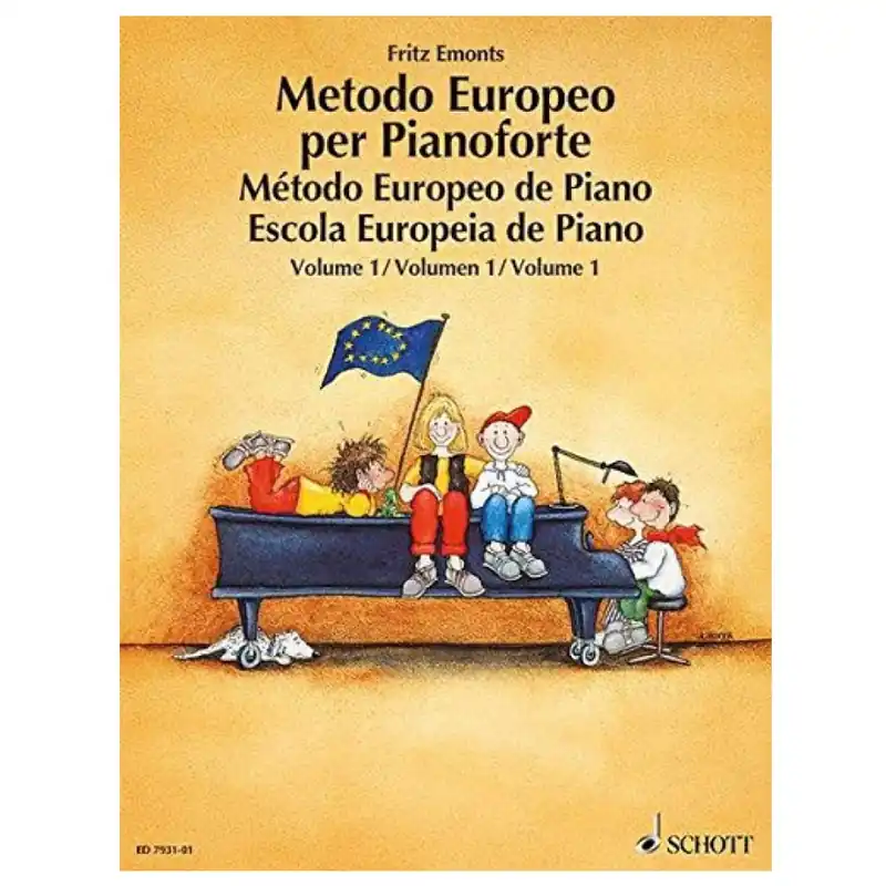 Offerta Lampo Fritz Emonts - Metodo Europeo per Pianoforte 1