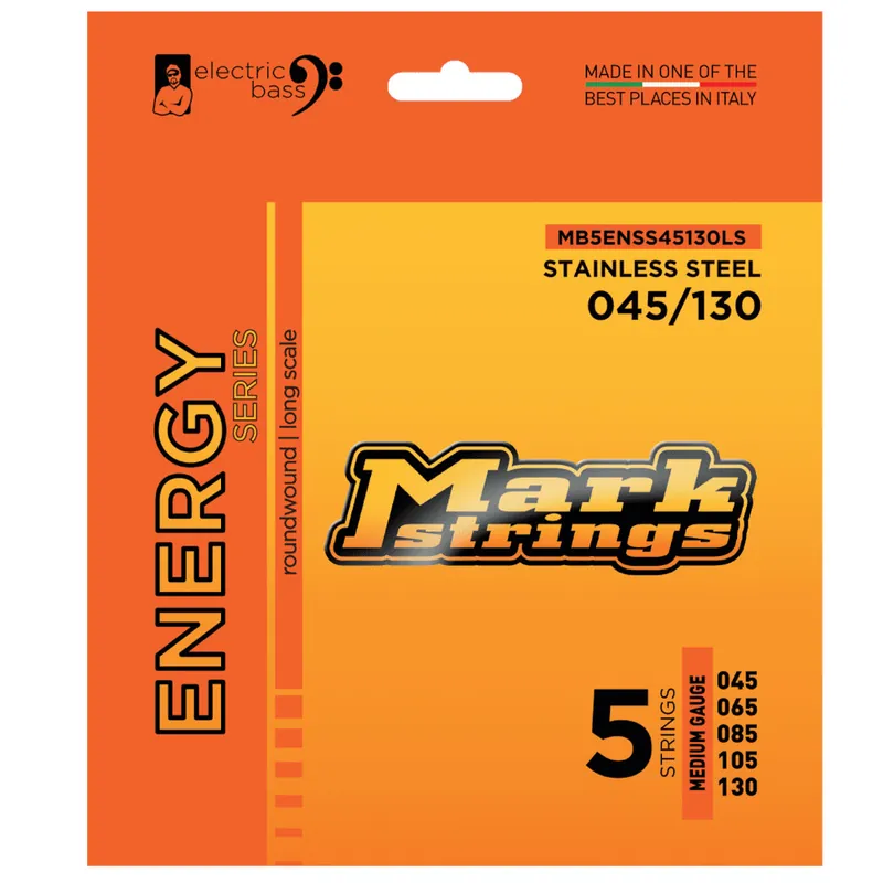 Muta corde per basso 5 corde MarkBass Energy 45/130 Non Perdere