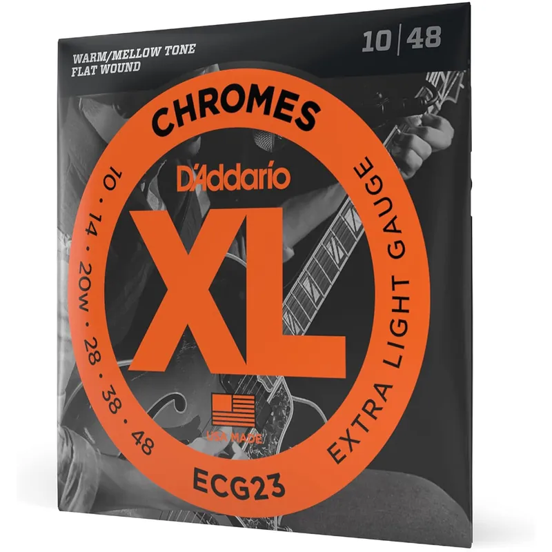 Scelto Dai Clienti Muta elettrica D‘Addario 010 ECG23 Chromes jazz Flat