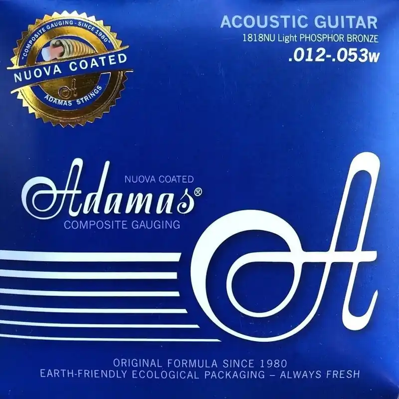 Muta per chitarra acustica Adamas 012/053 coated phosphor bronze A Buon Prezzo