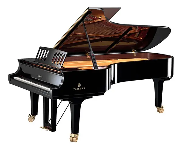 Noleggio pianoforte gran coda Yamaha CFX2 completo di panca e accordatura sul posto Professionale