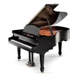 Noleggio pianoforte a coda Schulze Pollmann s187 completo di panca e accordatura sul posto Nuova Collezione
