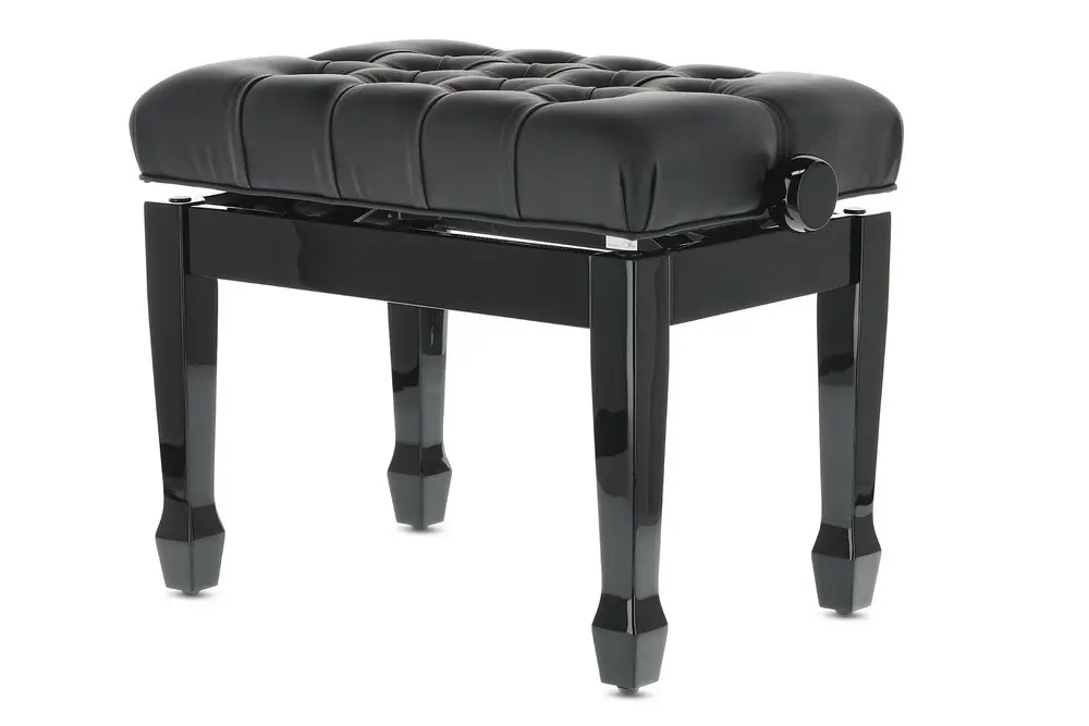 Occasione Panca per piano Gewa Deluxe Nero lucido simil-pelle