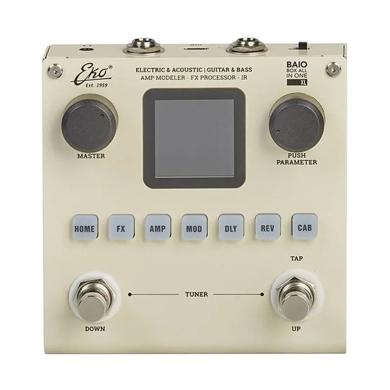 Nuova Collezione Pedale Multieffetto EKO Baio XL