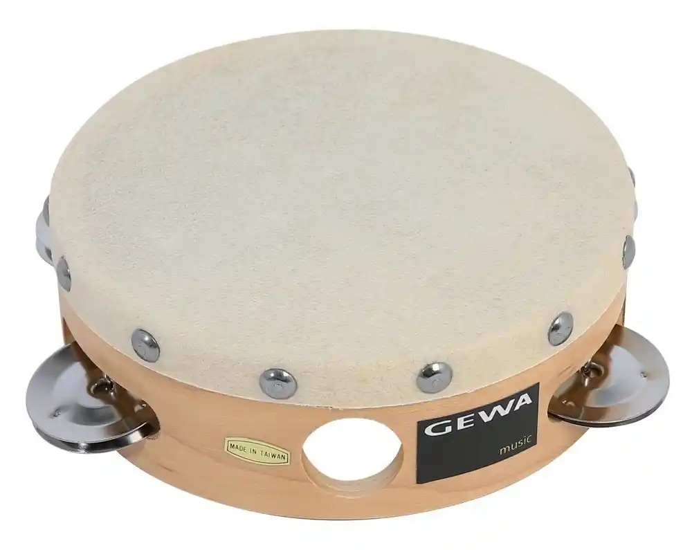 Tamburello Tradizionale 6‘‘ con piattini GEWA Super Prezzo