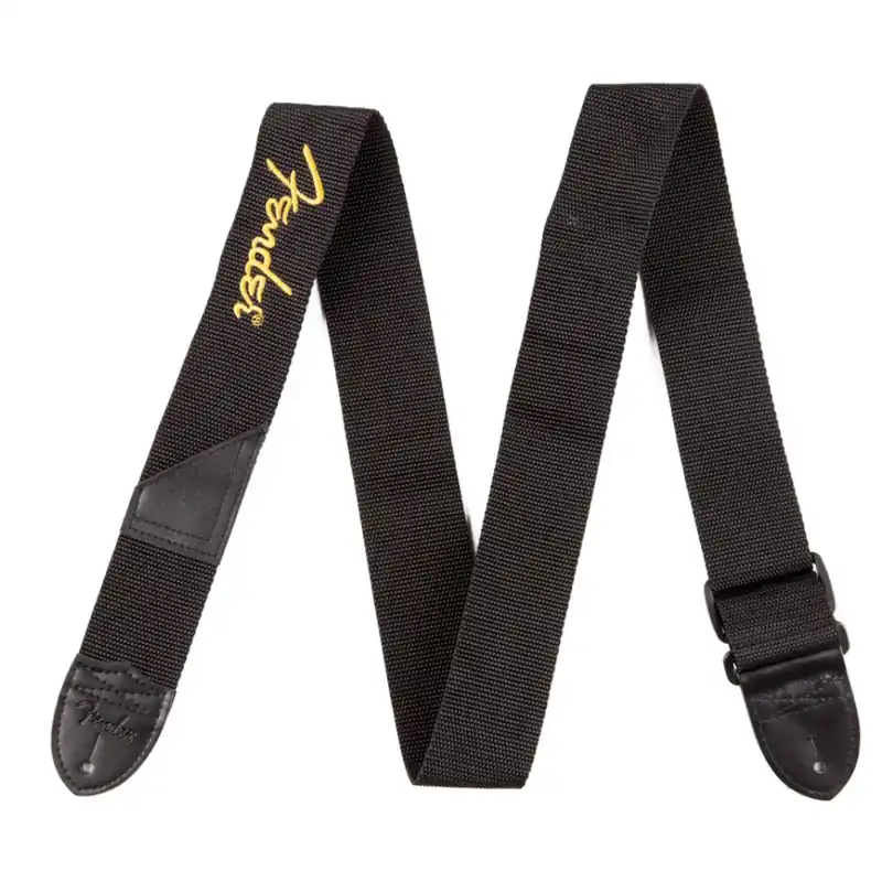 Sconto Tracolla Fender Logo Yellow